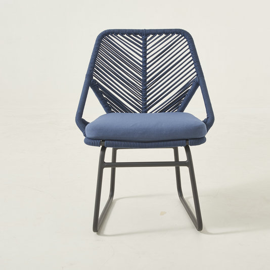 Rope Weaving Restaurant Patio Chair