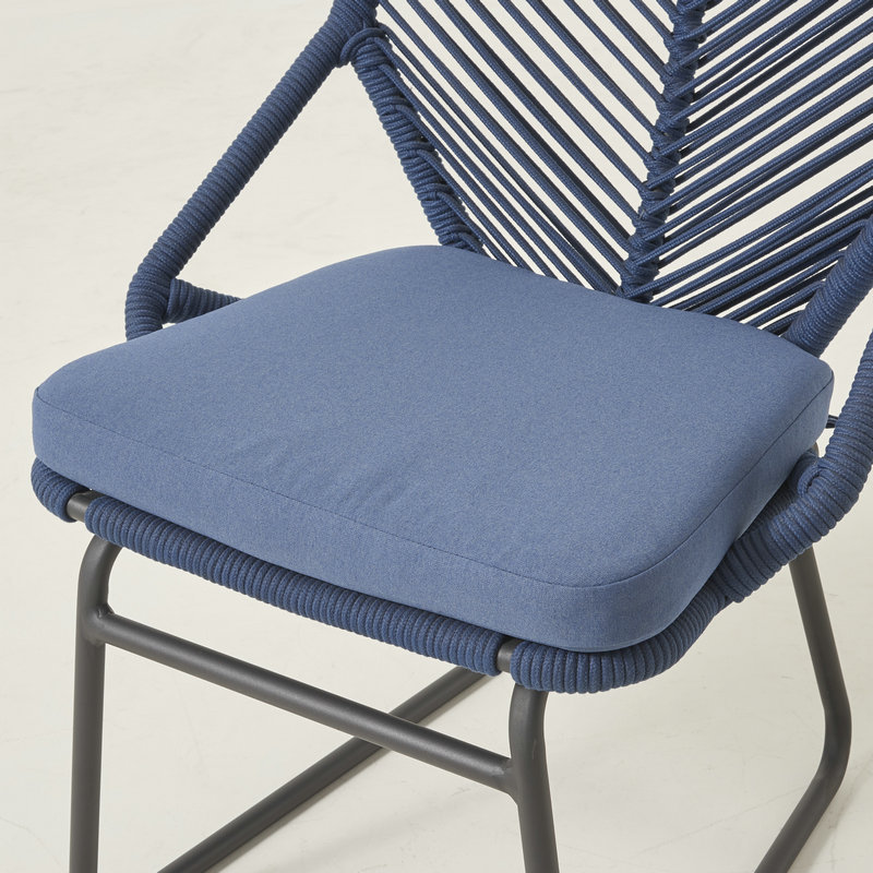 Rope Weaving Restaurant Patio Chair