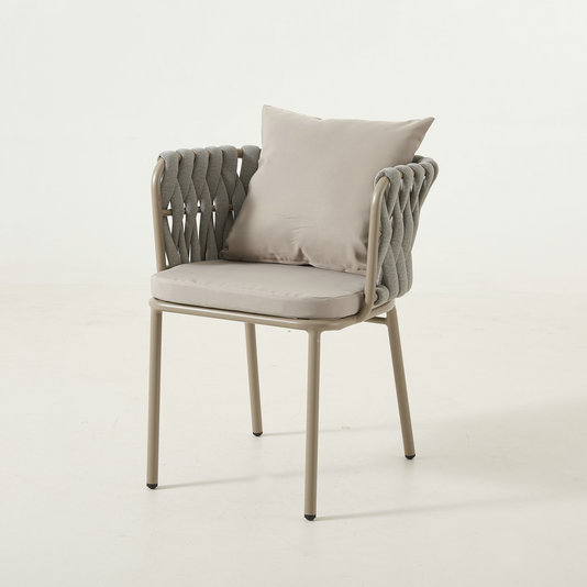 Hotel Rooftop Garden Luxury Rope Chair