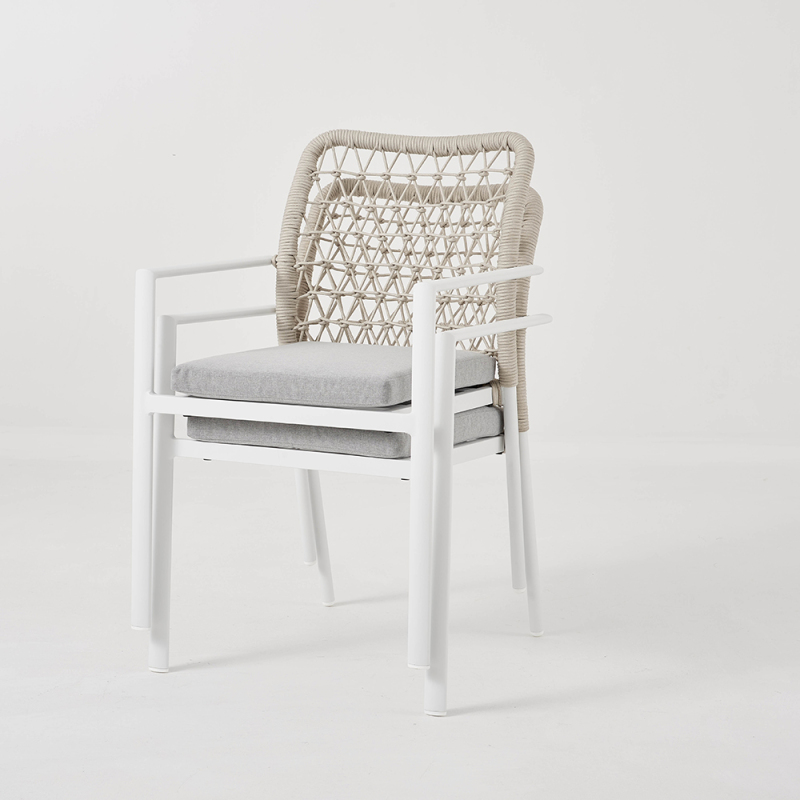 Metal Rope Weaving chars For Restaurant