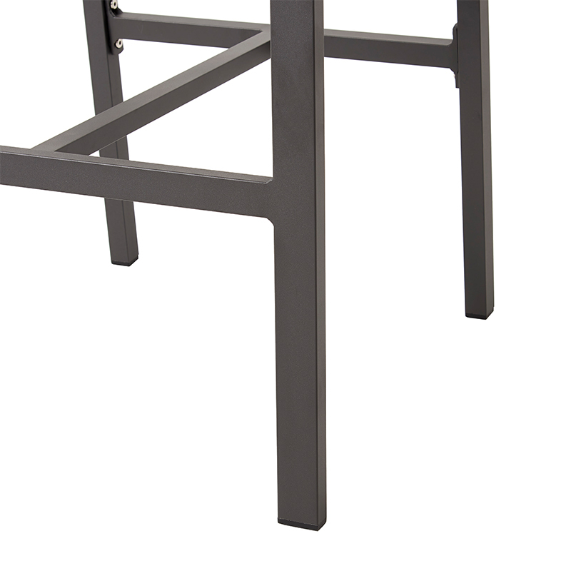 Garden Furniture Aluminum Frame Textilene Bar Chair