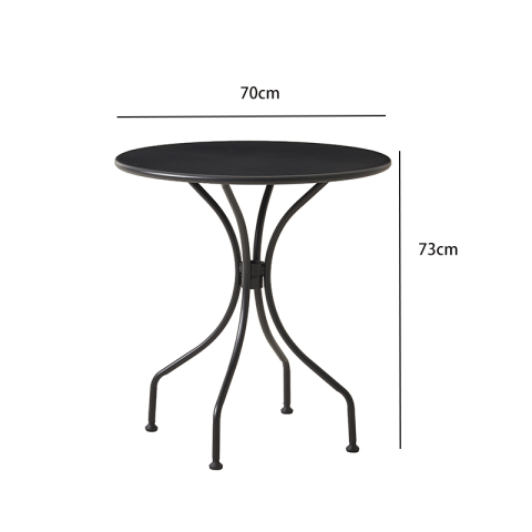 Garden Metal Dining Round Table