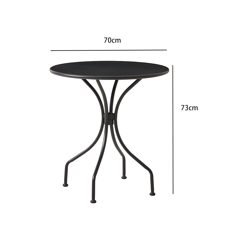 Garden Metal Dining Round Table