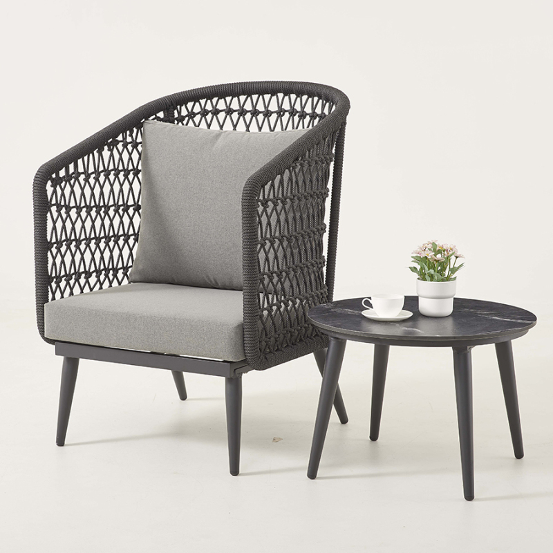 Side Aluminum Coffee Table for Small Place Use