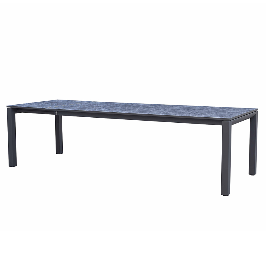 Outdoor Rectangle Aluminum table For 8 chairs