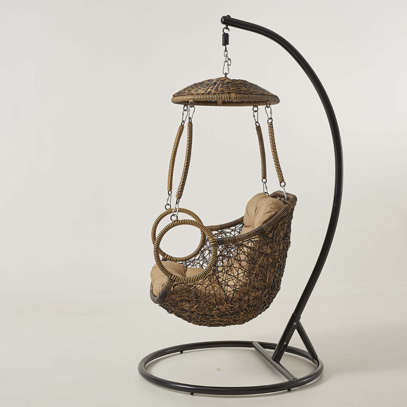 Leisure Furniture Weaving Egg Rattan Wicker Hanging Chair