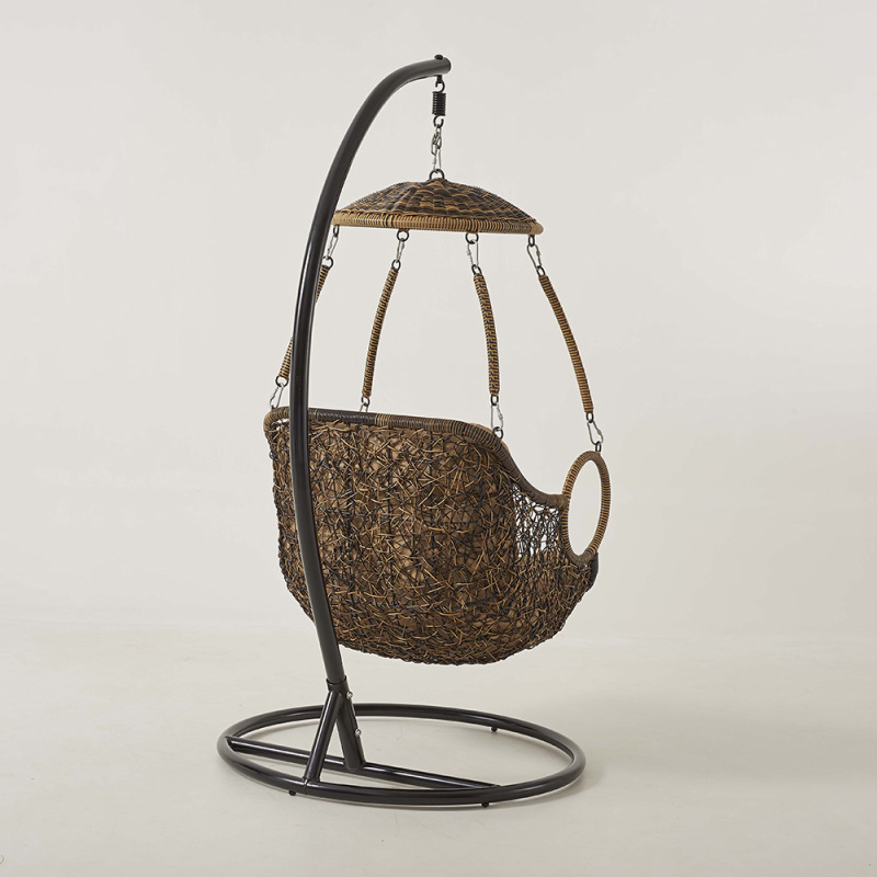Leisure Furniture Weaving Egg Rattan Wicker Hanging Chair