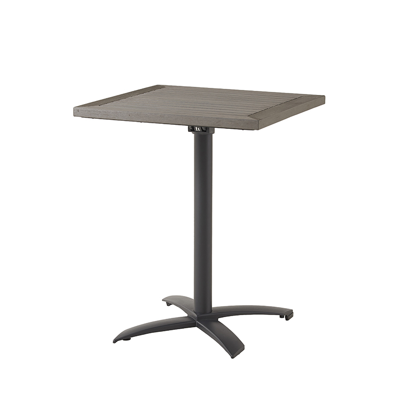 Garden Furniture Aluminum Plastic Wood Folding Table