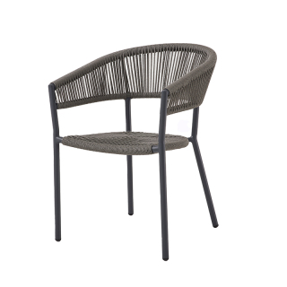 Patio Furniture Aluminum Frame Rattan Chair