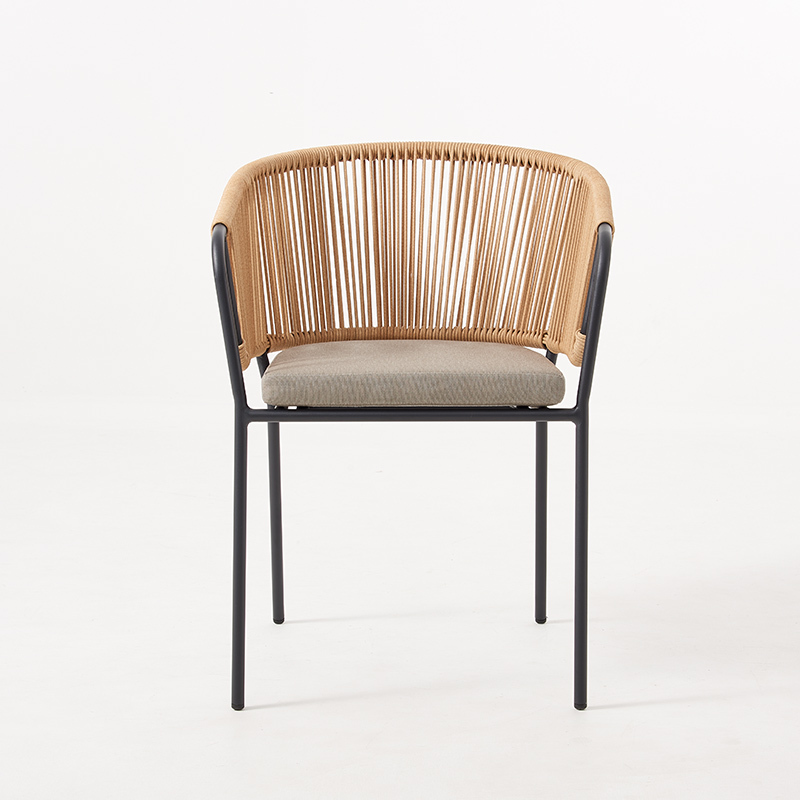 Garden Furniture PE Rattan Nature Color Chair