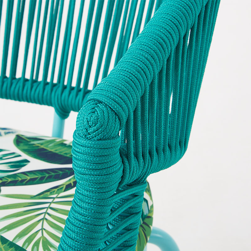Garden Furniture Rope Weaving Arm chair