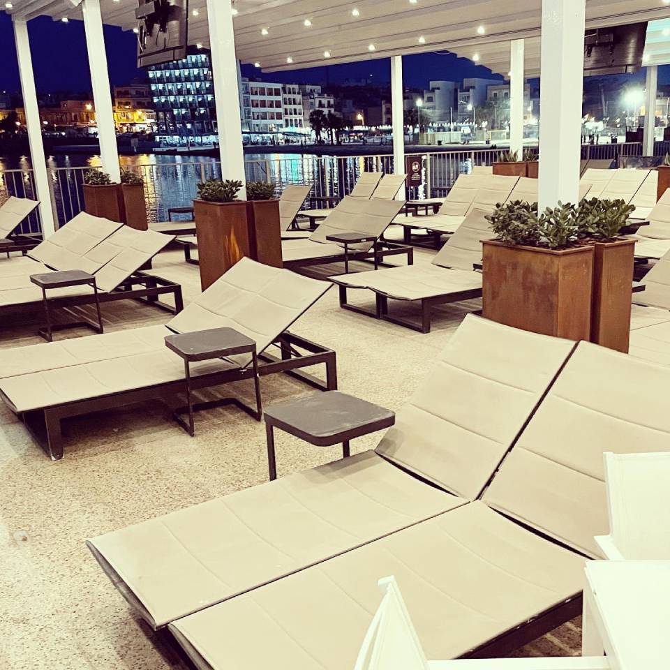 Open-air Recreation Area Near the Beach