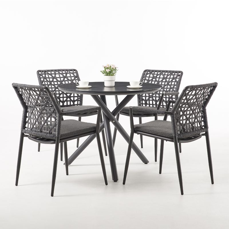 Commercial furniture outdoor restaurant chairs Patio Garden cafe chair