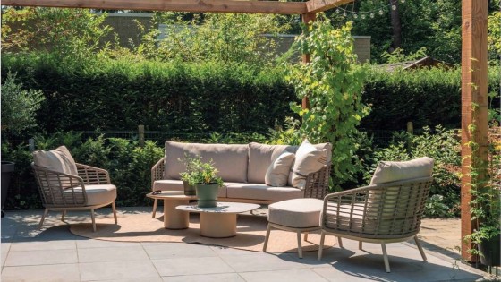 New products and trends for garden furniture