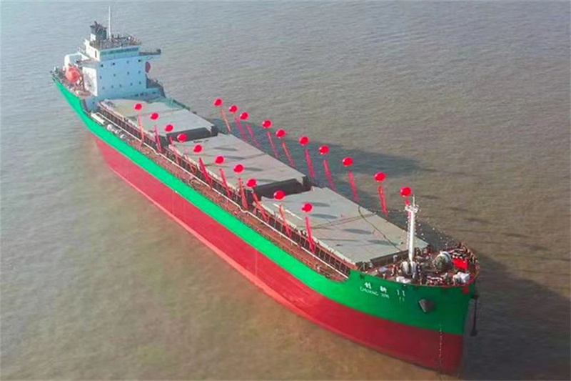 China's First 15500T LNG Dual Duel Dual Specification Coastal Bulk Carrier