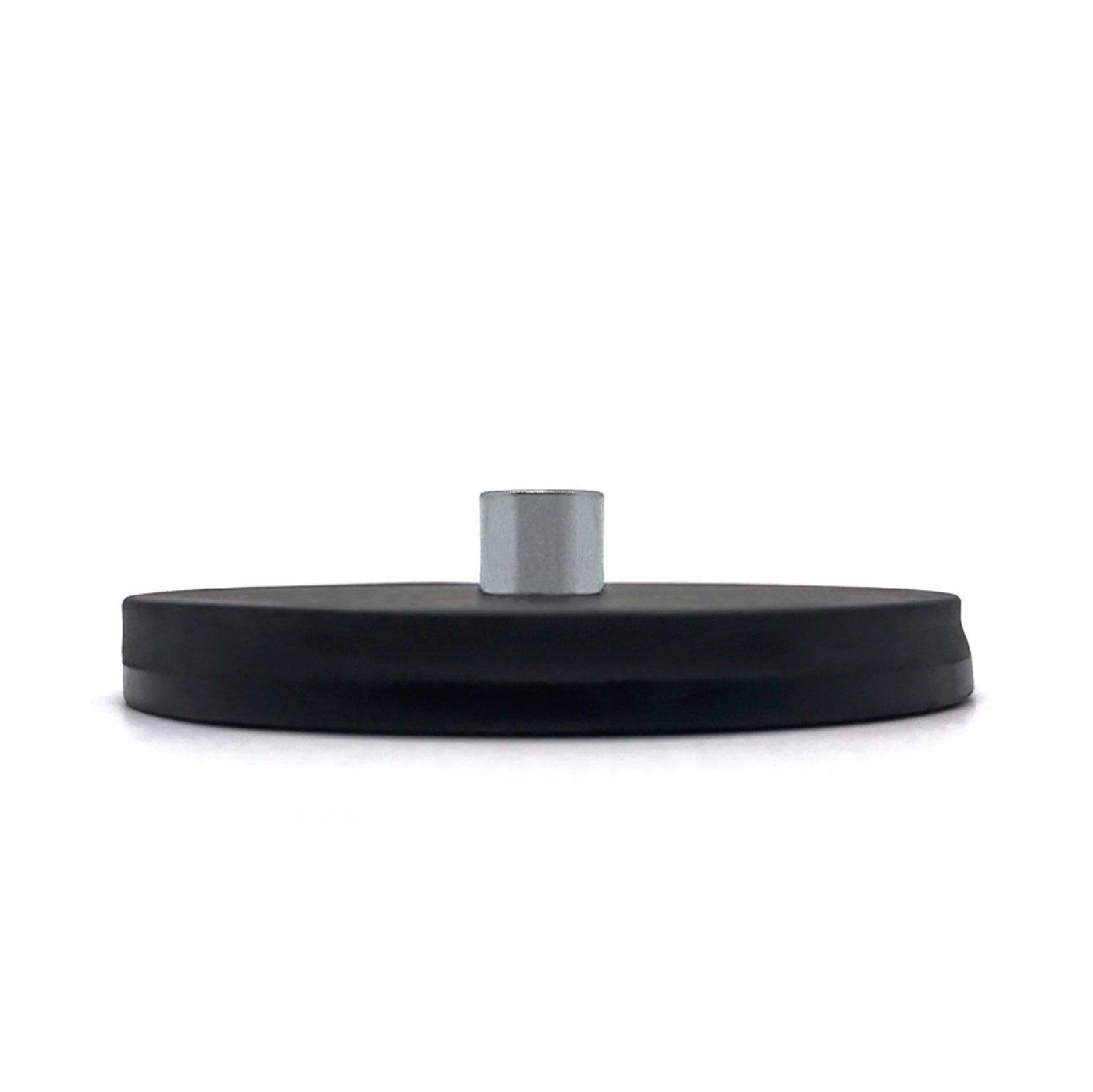 AC Type Coated Rubber Coated Neodymium Magnets With Screw Holes