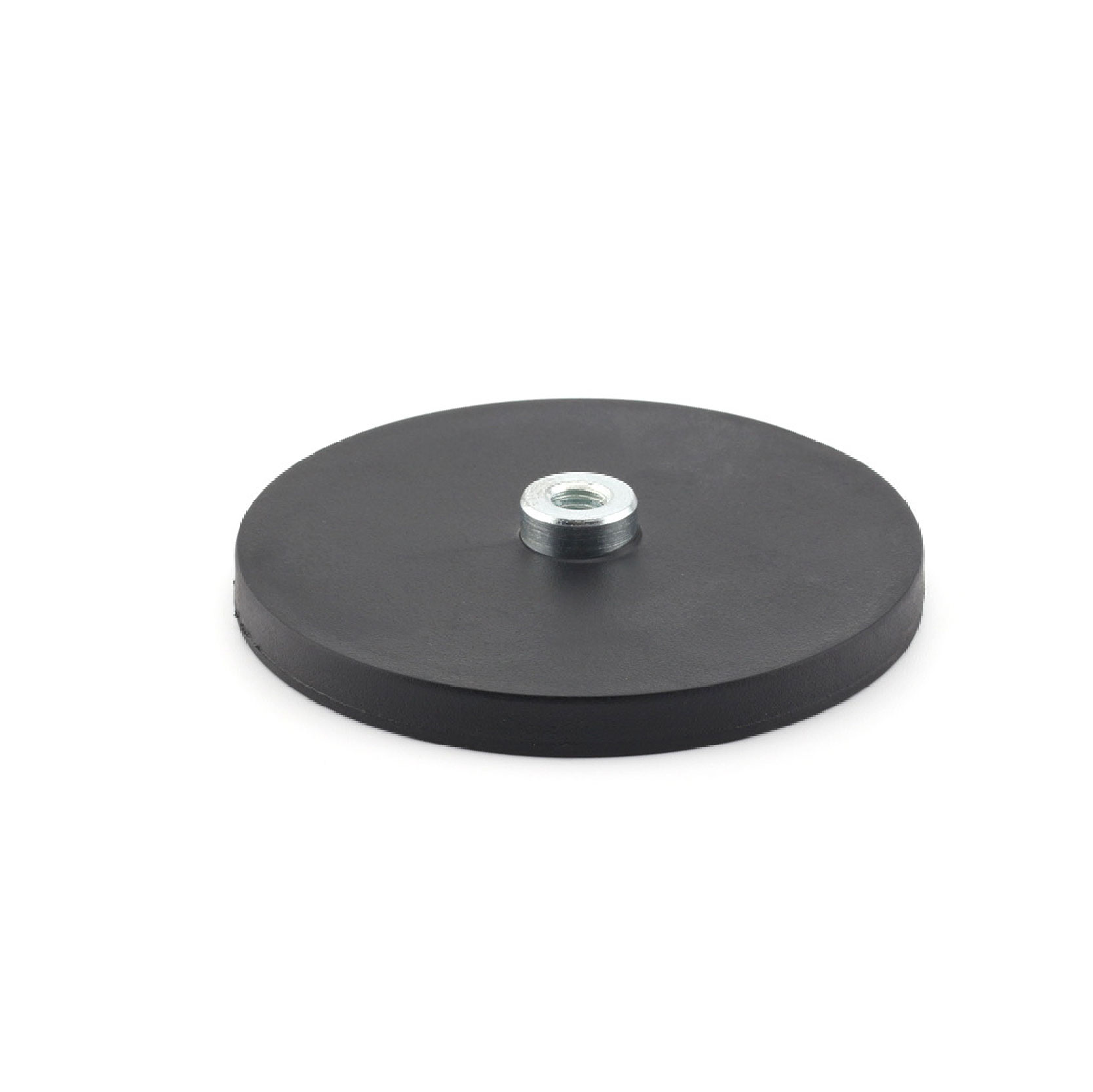 AC Type Coated Rubber Coated Neodymium Magnets With Screw Holes