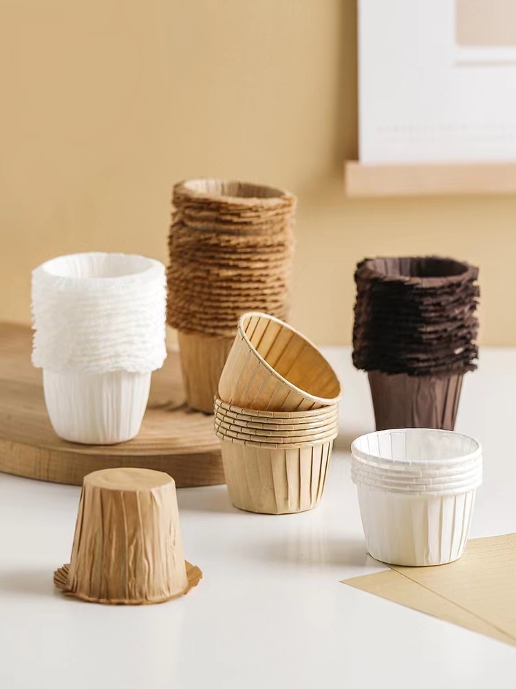 1oz Disposable Small Souffle Cups Paper Condiment Cups