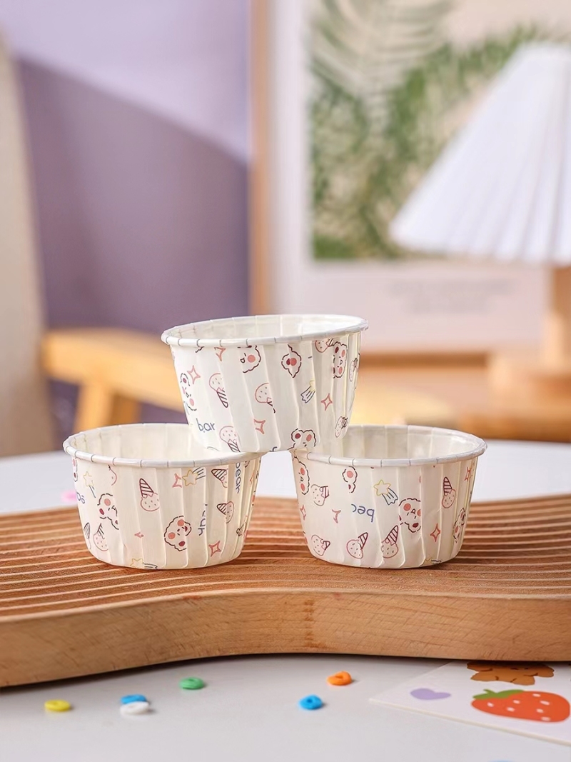 1oz Disposable Small Souffle Cups Paper Condiment Cups
