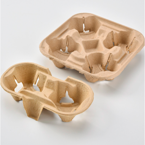 Coffee Paper 2 Cup Holder Reusable Drink Carrier