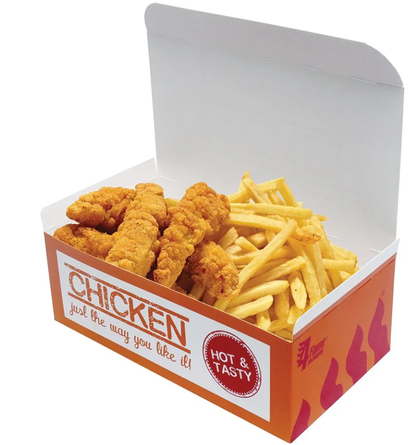 fried chicken packaging boxes