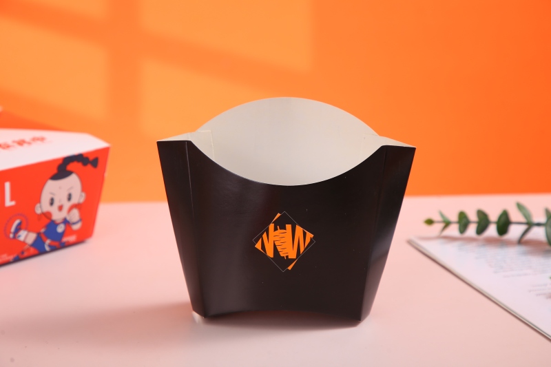 Pakej Hotdog Burger Chip Kotak Kertas Makanan Segera