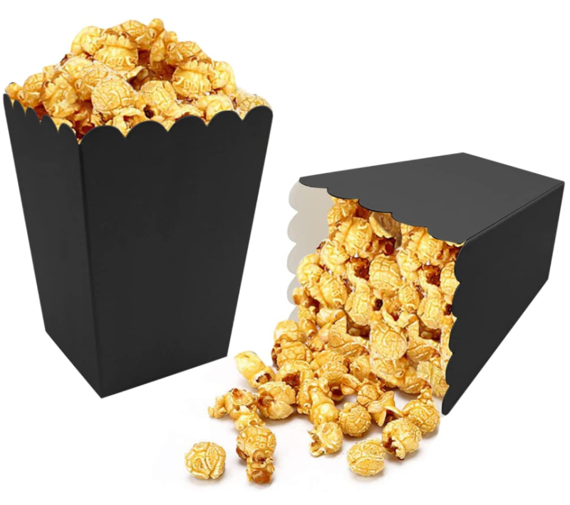Disposable Holders Paper Popcorn Box Container