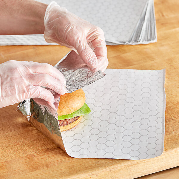 Papier de papier d'aluminium de cuisson pour l'emballage alimentaire