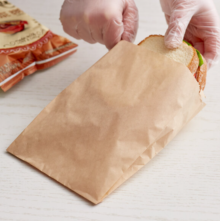V Bottom Paper Hot Dog Sleeve Food Hotdog Bags