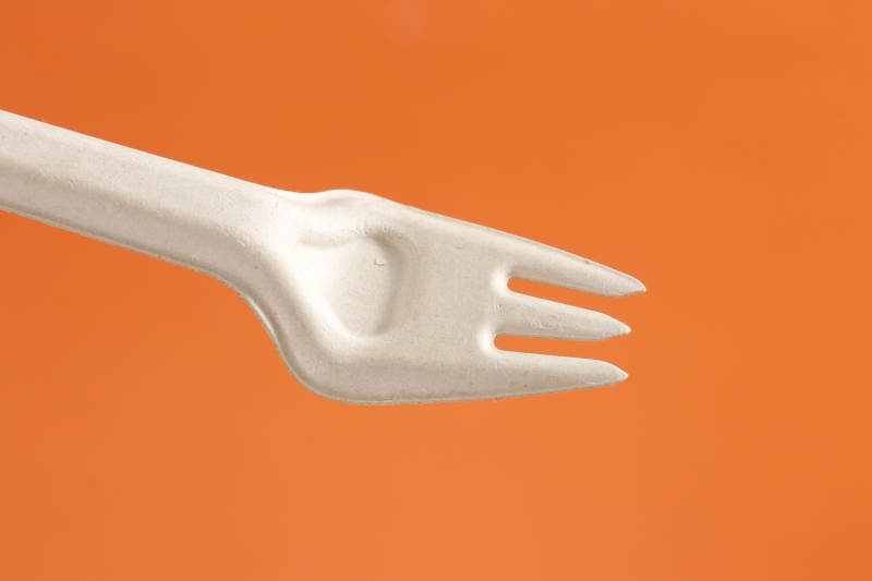 Багасса сахарного тростника Одноразовая посуда Нож Вилка Ложка