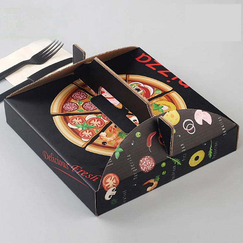 12 Inch Plain Cardboard Custom Pizza Box Packaging