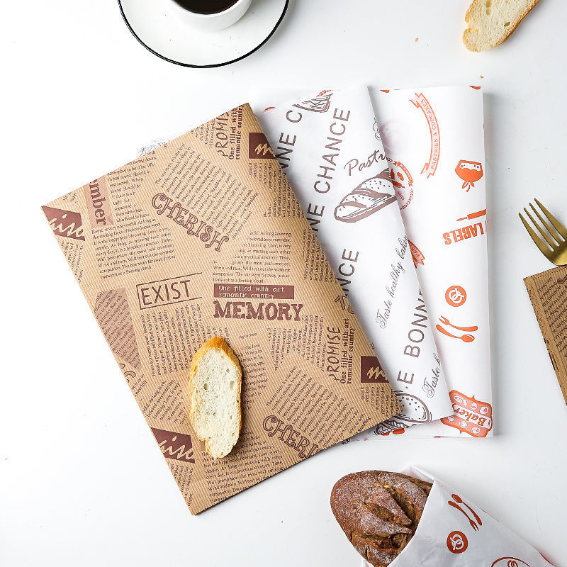Greaseproof Deli Food Sandwich Burger Wrap Paper