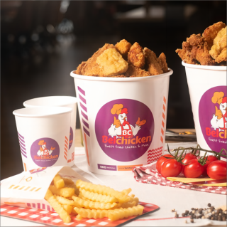 Disposable Paper Food Bucket For Fried Chicken