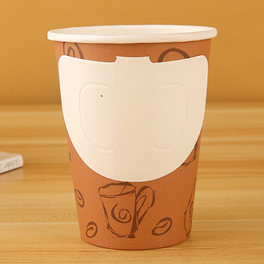 disposable 4 oz espresso coffee tea paper cup handle