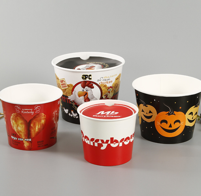 custom paper fast food box set food take out bag