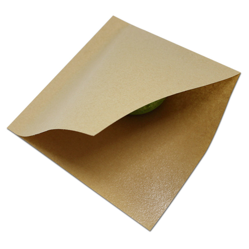 small printed greaseproof brown paper sandwich bags
