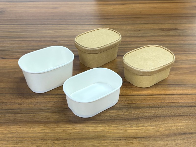 Small Rectangle Paper Box Square ice Cream Cup