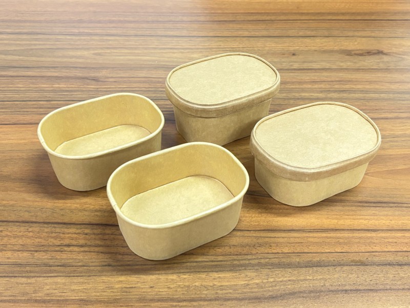 Small Rectangle Paper Box Square ice Cream Cup