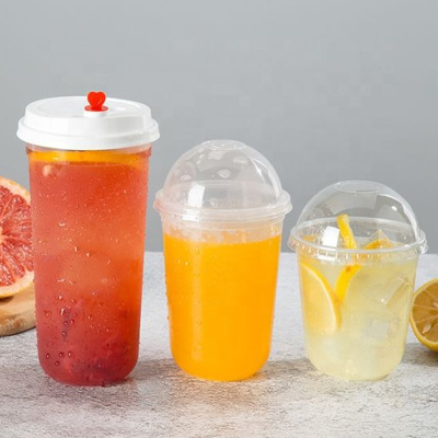 Vantaggi dei bicchieri in plastica PET trasparente con coperchio