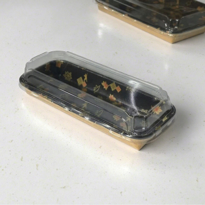 Restaurang Takeaway Sushi Tray Kraft Paper Sushi box