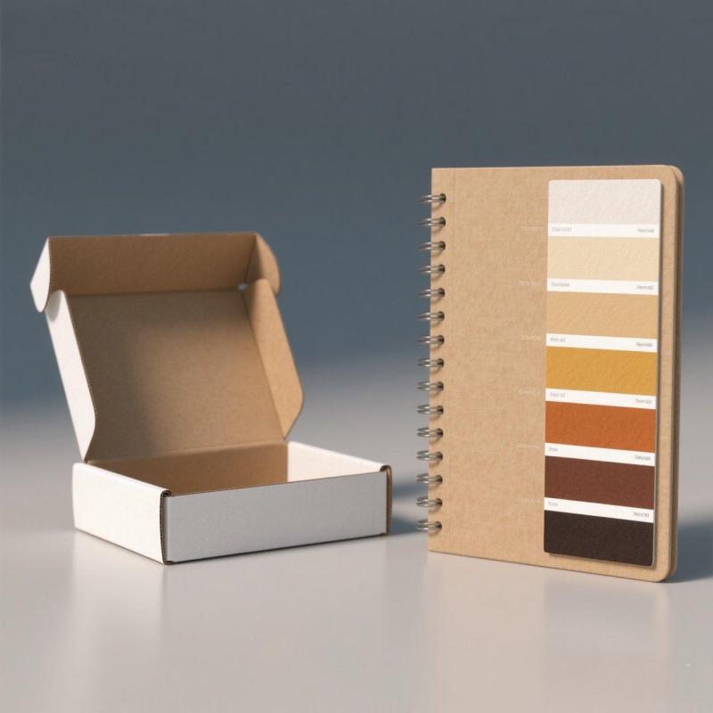 กล่องบรรจุภัณฑ์ส่งไปรษณีย์คราฟท์แบบพิมพ์เอง