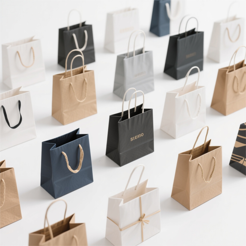 custom na regalo packaging shopping kraft paper bag na may logo