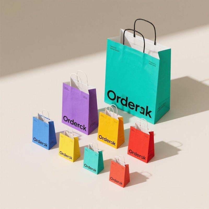 Zullen de bedrukte ontwerpen op papieren tassen vervagen?