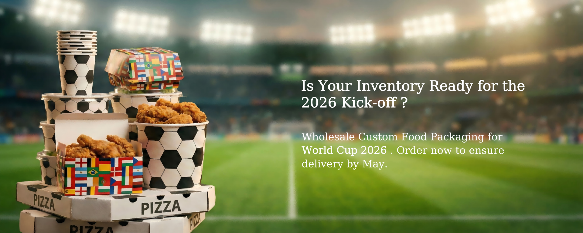 Kemasan Makanan Khusus untuk Piala Dunia 2026