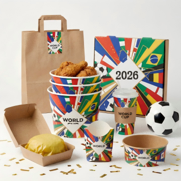 Kemasan All-in-One Piala Dunia 2026 | Dicetak Sesuai Pesanan