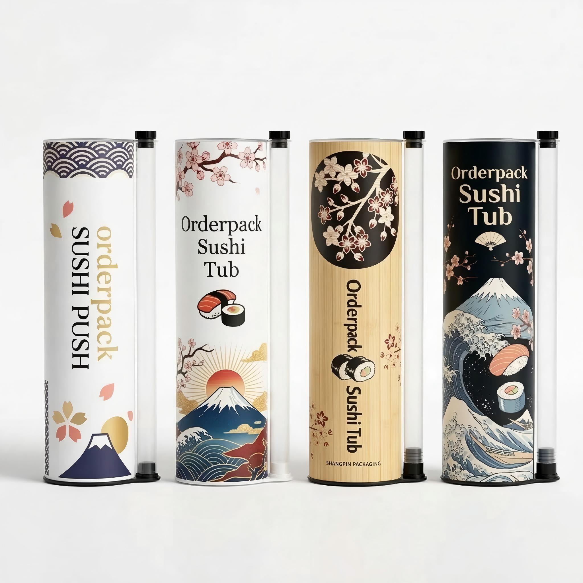 Push-up Sushi Container