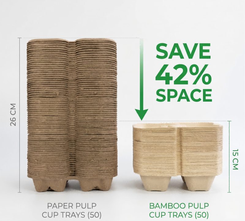 Eco-Friendly Bamboo Cup Carriers Wholesale