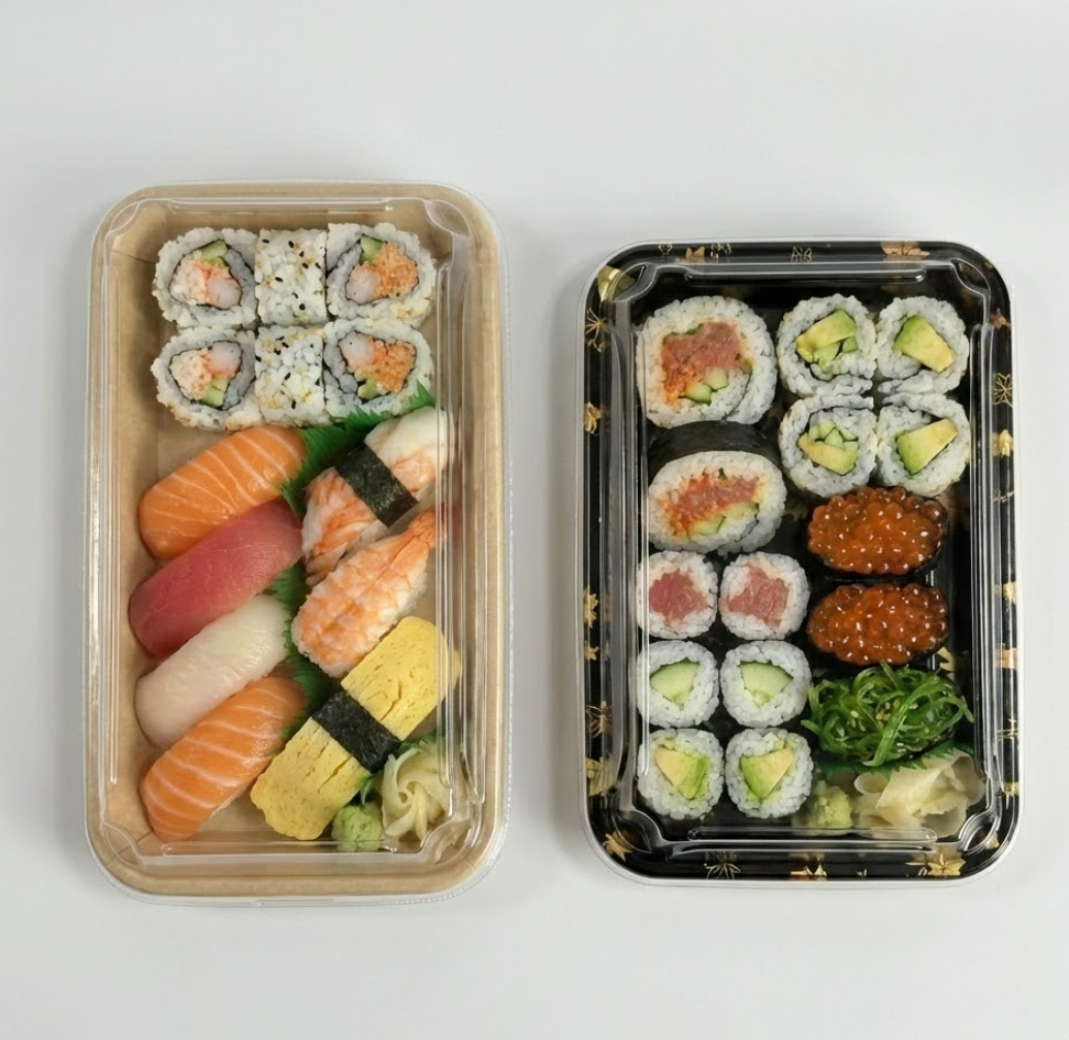 kraft paper sushi box