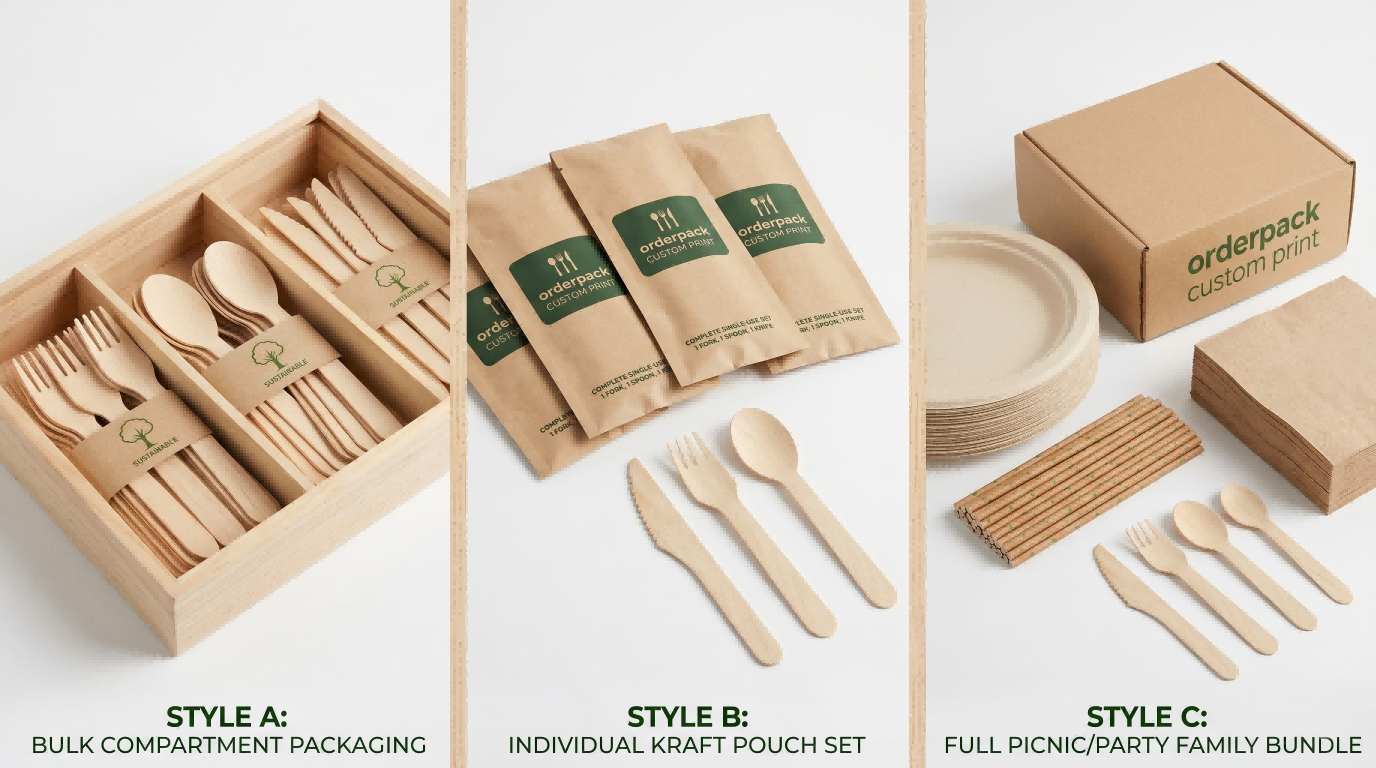Compostable disposable utensils