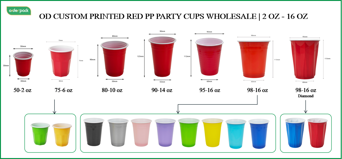 Red PP Cup Red PP Cup